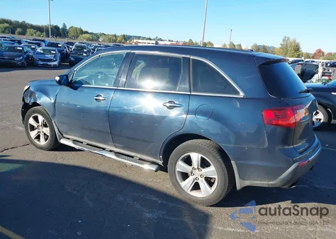 2010 Acura Mdx z USA, uszkodzony, nr VIN 2HNYD2H25AH504446